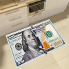 Alfombradolar-1 Alfombra antideslizante con estampado de Dólar
