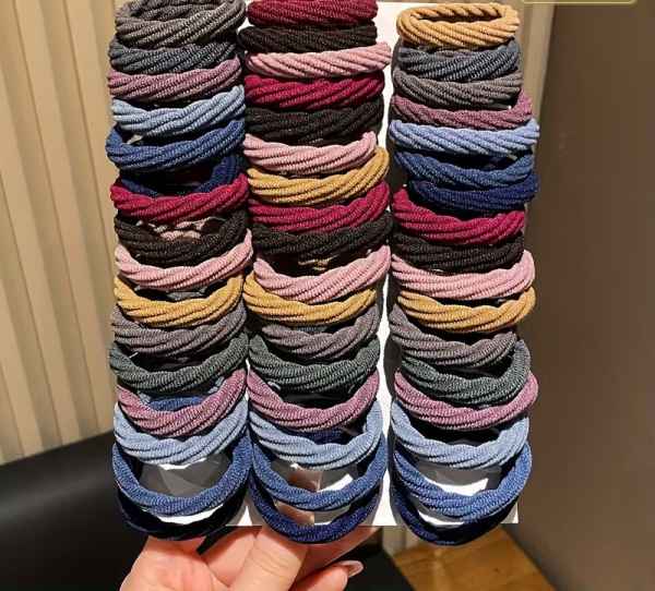 Ligacotero-2 Ligas coleteros elásticas para niñas, mujeres y adolescentes