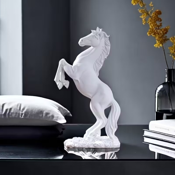 Ornamentocaballo-1 Estatua Decorativa de Caballo