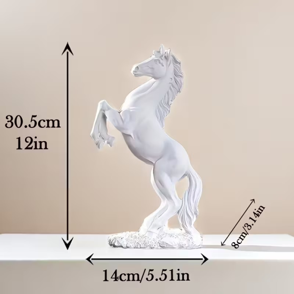 Ornamentocaballo-2 Estatua Decorativa de Caballo