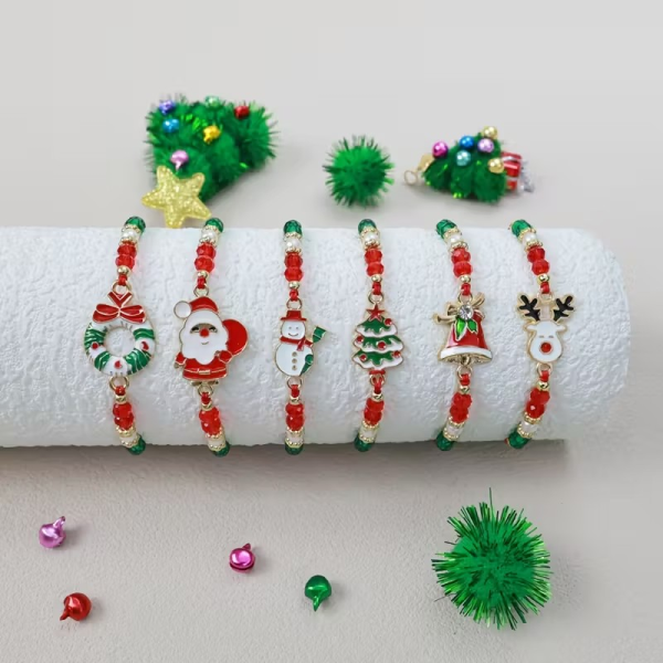 Puseranavidad-1 Pulseras Clásicas para Celebraciones Navideñas
