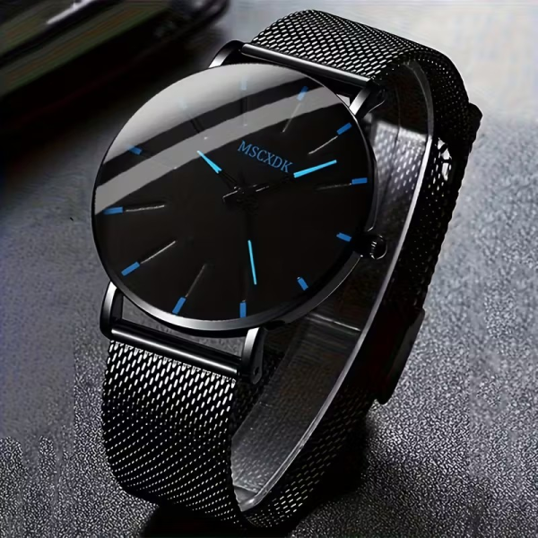 RelojCuarzo-2 Reloj de Cuarzo Redondo Elegante