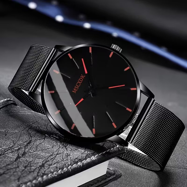 RelojCuarzo-4 Reloj de Cuarzo Redondo Elegante