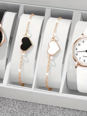 Relojpu-1 Conjunto de Reloj para Mujer con Esfera