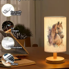 lamparacaballo-3 Lámpara de Mesita con Pintura de Caballo